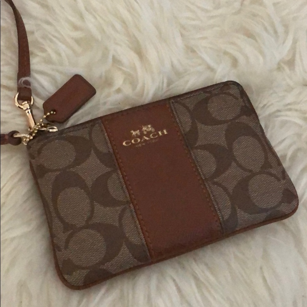 Coach wrist wallet